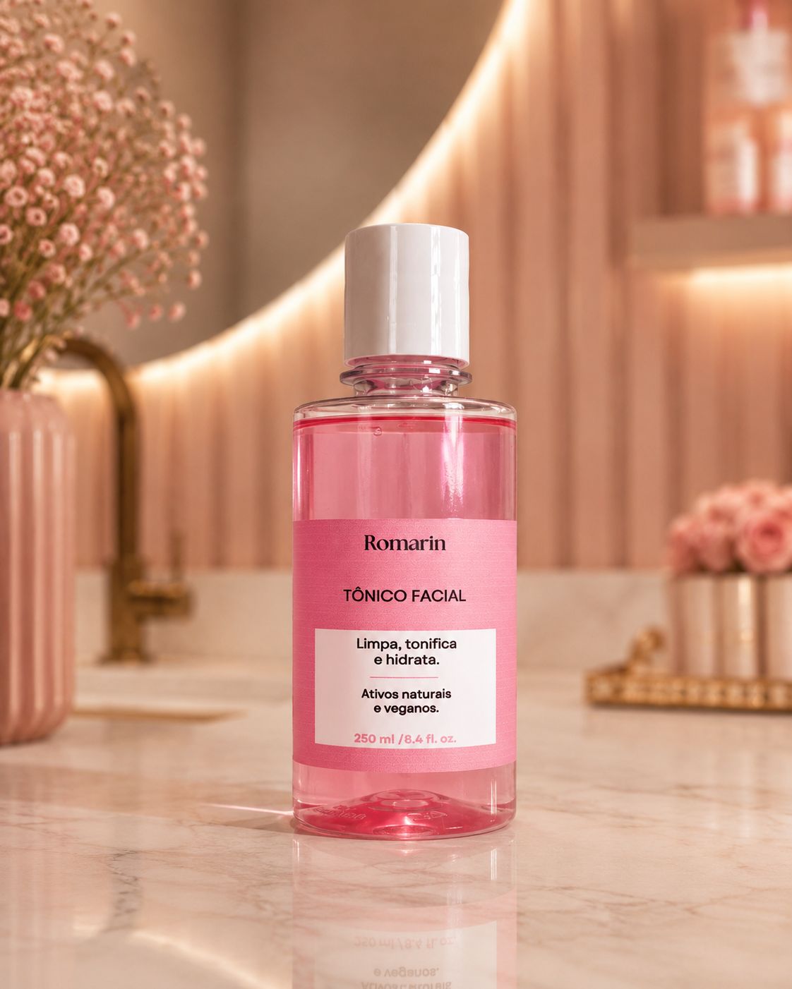 Tônico Facial (Niacinamida + Pepino + D-Pantenol)